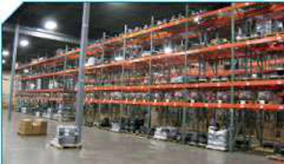 Even though Drive Train Industries cut their total space almost in half when it moved to its new roughly 90,000 sq. ft. location, President and CEO Jim Burke says they were able to optimize operations and storage.