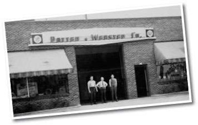 Potter Webster Company first opened its doors in 1940. It was the joint venture of Orin Potter and brothers J. R. and Walter Webster. J.R.'s son, Dennis Webster, is the company's president, a position he assumed in 1986.