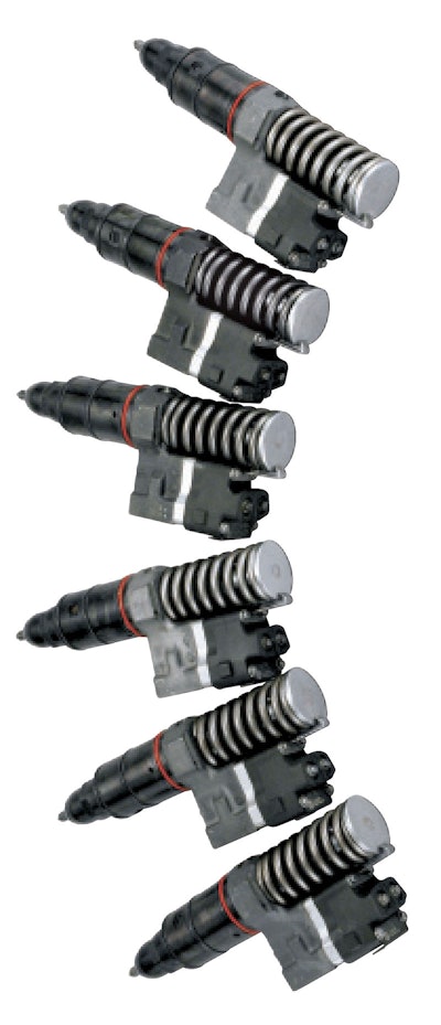 The time difference between replacing one injector and six in minimal. Generally, when one needs to be replaced, the others are not far behind. Save customers future downtime and money by recommending they replace all of the injectors during service.