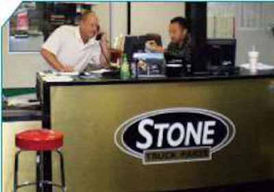 The company caters to the full range of end users, including municipal fleets and provides sales and support online through www.stonetruckparts.com.