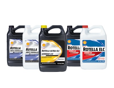 Shell Rotella Coolant Portfolio