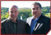 HDA Truck Pride has 700-plus warehouse distributor member locations throughout North America. The group is led by Truck Pride CEO Bill Burns (left) and Heavy Duty America President Don Reimondo (right).