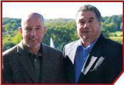 HDA Truck Pride has 700-plus warehouse distributor member locations throughout North America. The group is led by Truck Pride CEO Bill Burns (left) and Heavy Duty America President Don Reimondo (right).