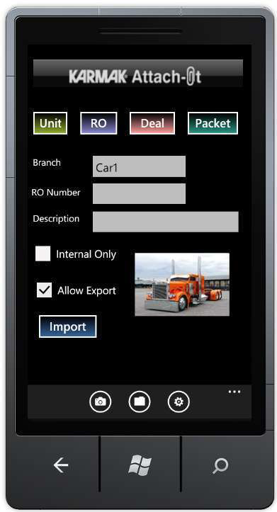 Karmak Attach It Windows Phone7