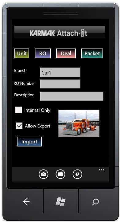 Karmak Attach It Windows Phone7