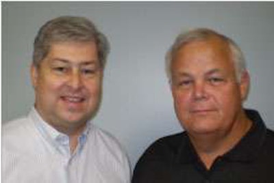 Keith McLemore (left) and Don Purcell started Stone Truck Parts to better serve the North Carolina market.