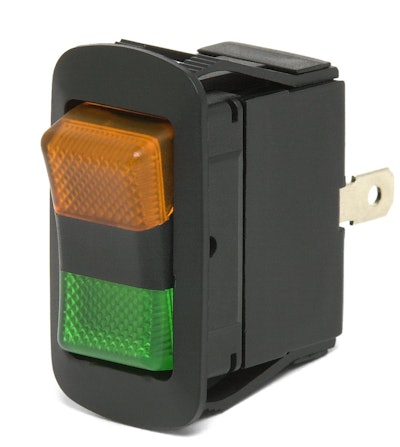 Wide Lens Led Rocker Switch