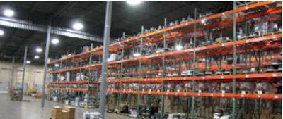 By using 12-, 18- and 24-inch deep shelves along with storage cabinets, Drive Train made better use of warehouse space.