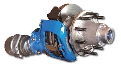 Air chambers face threats from road debris and corrosion, so it's important to look for both during a brake inspection.