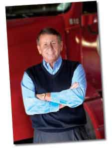 At Stoops Freightliner and Quality Trailer, the decision to enter the social media landscape came from President Jeff Stoops (left). The company’s Facebook page is updated regularly with industry information and business news.