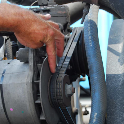 truck belt maintenance