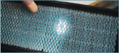 Make sure the system’s filter is cleaned and properly positioned.