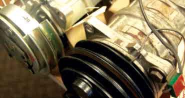 Power issues, such as an improper ground or poor power feed, can shorten the life of the compressor clutch.