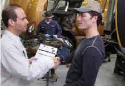 The rapid repair program’s biggest advantage is getting a diagnosis to a fleet or owner-operator as soon as possible. The quicker they learn what’s wrong, the quicker they can approve the repairs and get the truck back on the road. Faster turnaround is good business for the garages and the customers.