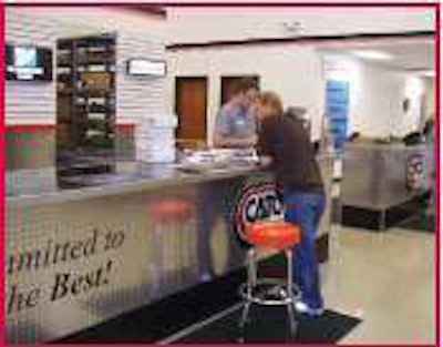 Man At Counter Untitled 1