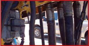 Refer to both internal and external factors when selecting a hose for a particular application.