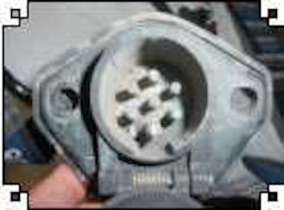 A simple way to minimize corrosion and electrical failure through this connection is regular preventive maintenance and regular greasing.