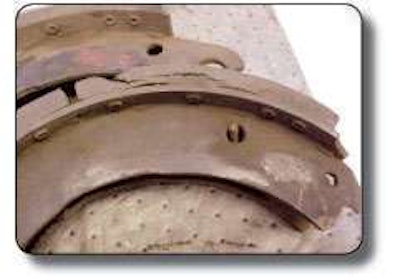 Rustjacking can slowly erode any braking system over time. As road chemicals slowly seep into brakes, they work their way between the pad and shoe table and create patches of rust, as seen in the two photos above. These patches push the two pieces apart and reduce the brake’s useful life.