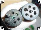 Once a connection has been destroyed by corrosion, the entire link must be replaced. Fixing just one side will cause another round of problems to occur.