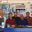 Tidewater Fleet Supply’s management team (from left): Scott Schriner, Roger Weber, Mike Hill, Allan Parrott, Randy Turlington, Fred DeLaCruz, Lee Williamson and Bill Megginson.