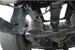 The key components of a suspension maintenance program are the same regardless of the vehicle’s application. Fittings are greased, bushings are inspected and fasteners are tightened.
