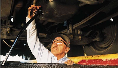 The quality of the data on an oil analysis report begins with properly taking an oil sample.