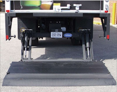 All of the lift gate’s moving components deserve attention, but you will want to put special emphasis on the pivot points.