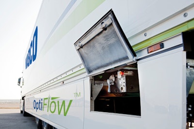 WABCO’s OptiFlow is designed to increase vehicle efficiency and reduce fuel consumption for trucks, trailers and buses.