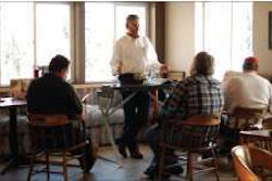 Andy Robblee, president of Six Robblees, says his company uses a yearly retreat for its management and sales leadership staff to come together for training courses, leadership advice and the chance to share successful business practices.