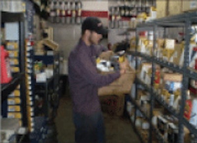 Purple Man Untitled 1