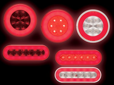 Optronics International Has Introduced Its Glo Light Series 4 In Round And 6 In Oval Led Stop, Tail, Turn Lamps To The Transportation Industry