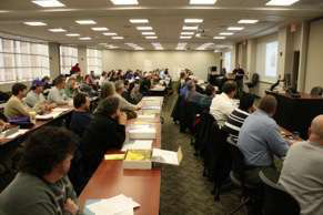 Rotary Lift, Forward Lift and Direct Lift, the lift brands of Vehicle Service Group (VSG), welcomed 75 lift inspector candidates to Madison, Ind., last week for factory training to prepare them to take the Automotive Lift Institute (ALI) Lift Inspector Ce