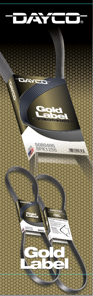Dayco Products Will Be In Las Vegas Jan 21 24 To Showcase Its Gold Label Line Of Heavy Duty Products During Heavy Duty Aftermarket Week 2013 (hdaw)