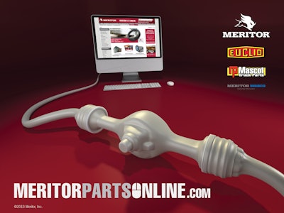 Meritor, Inc Tuesday Unveiled Its New Online Parts Ordering System, Meritorparts Online com