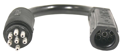 Phillips Industries' New ‘plug N’ Play’ Sta Dry Harness Adapter Connects The Round Male Style Of The 36 Series To The Slim 7 Female Style Of The 34 Series