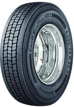 Continental Tire The Americas' New Drive Tire For Commercial Trucks &ndash; The Conti Eco Plus Hd3 &ndash; Has Been Verified By The Us Epa&rsquo;s Smart Way Transport Partnership As A Low Rolling Resistance Drive Tire For Class 8, Line Haul Tractor Trailers