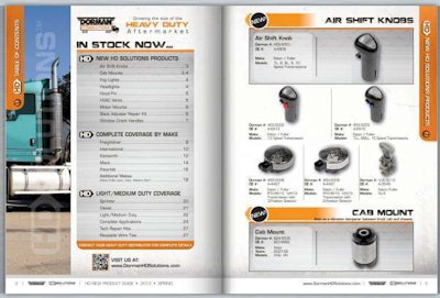 Dorman HD says it will release a new 28 page aftermarket product guide early next month.