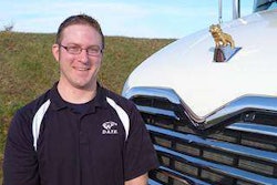 Mack Trucks recently awarded Nathaniel Chyle, a student enrolled in WyoTech’s Diesel Advanced Technology Education (DATE) for Mack Trucks program in Blairsville, Pa., with a Mack Trucks DATE Scholarship.