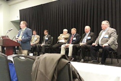 Right to Repair panelists await their discussion during TMC’s study group session Wednesday in Nashville.