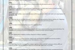 A COMPREHENSIVE TIMELINE OF THE UNITED STATES AIR QUALITY MOVEMENT.