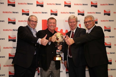 Doug Wolma, Jack Stack, William Schwarck (Chairman of the Jury) and Volker Schittenhelm.