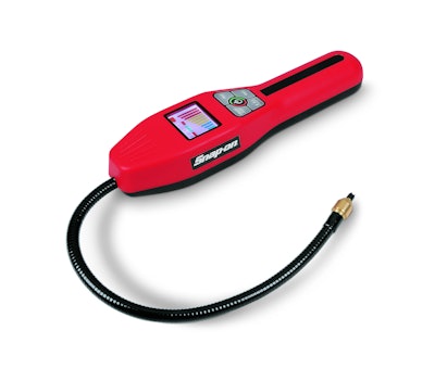 Snap on leak detector