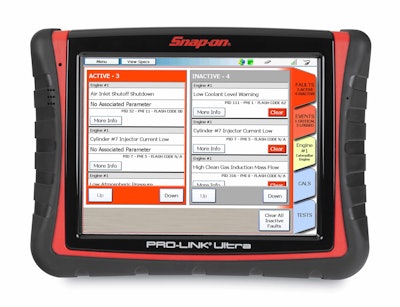 PRO-LINK Ultra w Code Screen