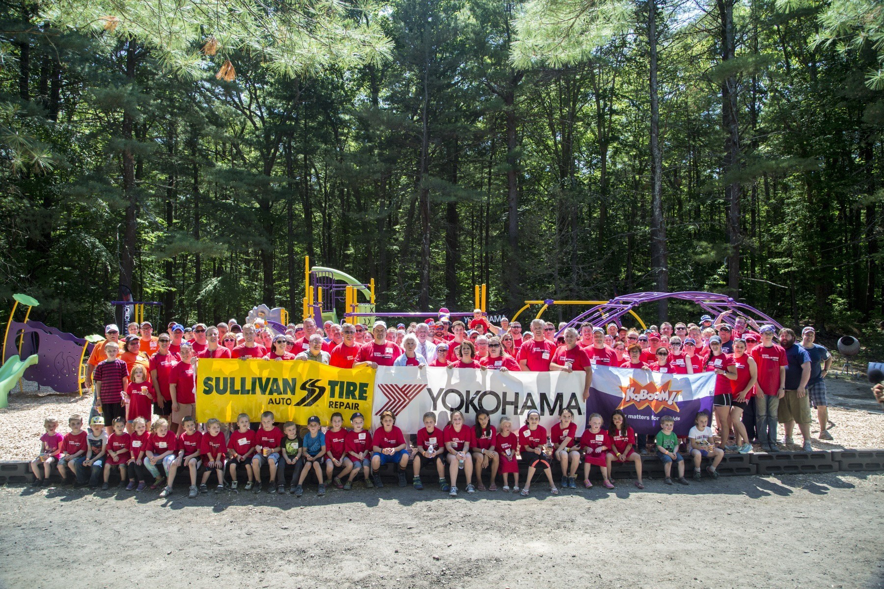 Yokohama, Sullivan, Kaboom Playground Build Rockland