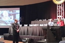 From left: Darry Stuart, Kevin Willis and Doug White speak on corrosion Wednesday at the TMC fall meeting in Raleigh, N.C.