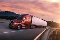Freightliner’s newest Cascadia sleeper.