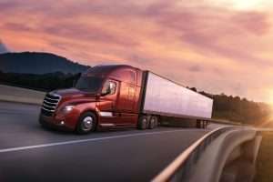 Freightliner’s newest Cascadia sleeper.
