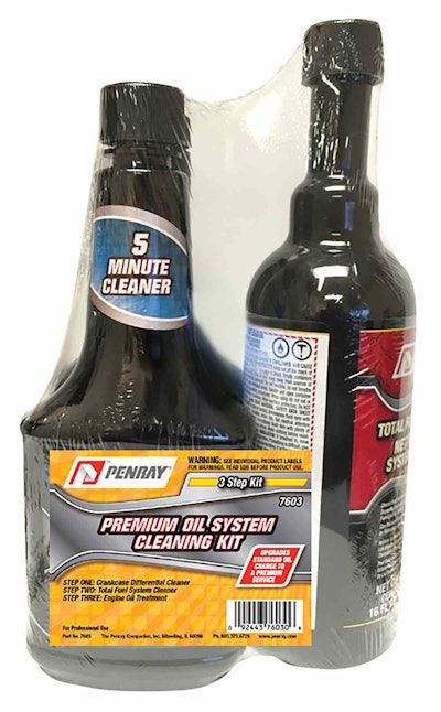 3-Step Premium Oil System Cleaner Kit