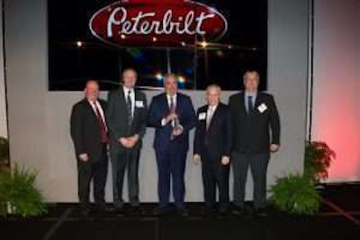 The Larson Group earned Peterbilt’s North American Parts and Service Dealer of the Year award at the OEM’s recent dealer meeting.