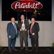 Peterbilt of Manitoba earned Peterbilt’s First Class Service Excellence Dealer of the Year award at the OEM’s recent dealer meeting.